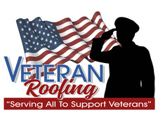 Logo for Veteran Roofing