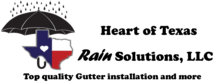 Logo for Heart of Texas Rain Solutions