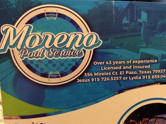 Moreno Pool Service logo