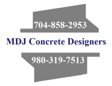 MDJ Concrete Designers logo