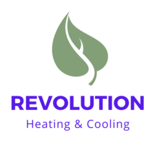 Logo for Revolution Heating and Cooling