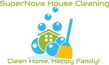 Logo for SuperNova House Cleaning Service, LLC