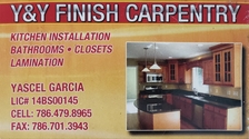 Logo for Y & Y Finish Carpentry