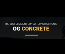 Logo for O G Concrete