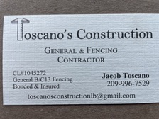 Avatar for Toscano's Construction