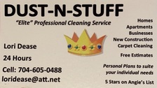 Logo for Dust-N-Stuff Cleaning Service