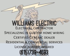 Logo for Williams Electrical