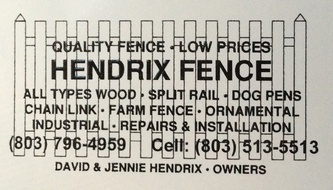 Hendrix Fence logo