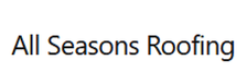 Logo for All Seasons Roofing and Construction