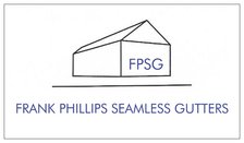 Logo for Frank Phillips Seamless Gutters - Home Facebook