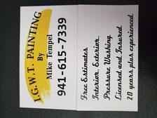 Logo for I.G.W.T. Painting