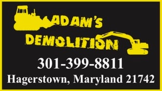 Adam's Demolition logo