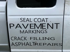 Logo for B & T Driveway and Sealcoating
