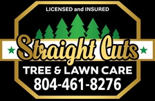 Straight Cuts Tree & Lawn Care logo
