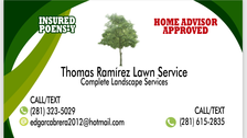 Thomas Ramirez Lawn Service logo