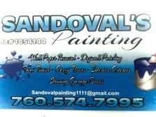 Sandovals Painting logo