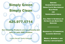 Simply Green Simply Clean logo