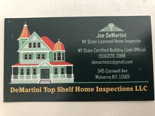 Logo for DeMartini Top Shelf Home Inspections, LLC