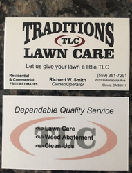 Traditions Lawn Care logo