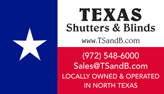 Texas Shutters and Blinds logo