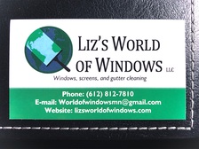 Liz's World of Windows, LLC logo