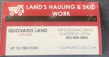 Logo for Lands Hauling