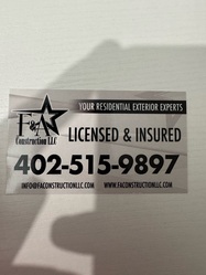 F&A CONSTRUCTION, LLC logo