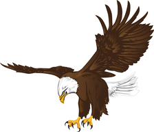Maine Water Eagle logo