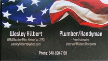 Avatar for Wesley Hilbert Plumbing and Handyman
