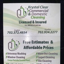 Avatar for Krystal Clear Cleaning Services
