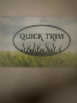 Quick Trim Landscaping logo