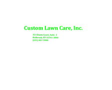 Avatar for Custom Lawn Care