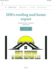 Avatar for IDBs Roofing & Home Repair