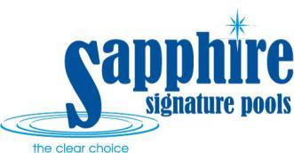 Sapphire Signature Pools, LLC logo