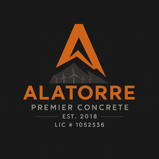 Logo for Alatorre Premier Concrete Construction