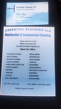 Logo for Essential Cleaning, LLC