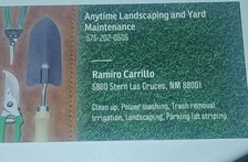 Anytime Landscaping & Yard Maintenance logo