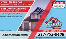 Logo for Top It All Roofing