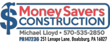 Logo for Money Savers Construction