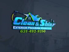 Clean and Shiny Exterior Pressure Washing logo