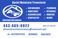 A&F Construction Services logo