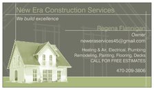 New Era Construction Services, LLC logo
