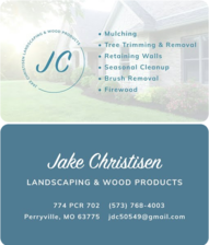 Jake Christisen Landscaping & Wood Products, LLC logo