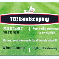TEC Landscaping Bristol RI logo