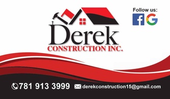 Derek Construction, Inc. logo