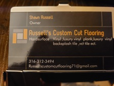 Logo for Russell's Custom Cut Flooring