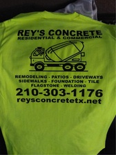 Logo for Reys Concrete
