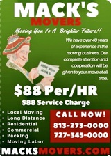 Mack's Movers, LLC logo