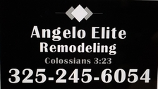Angelo Elite Remodeling logo