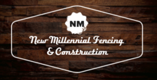 Logo for New Millennial Fencing and Construction